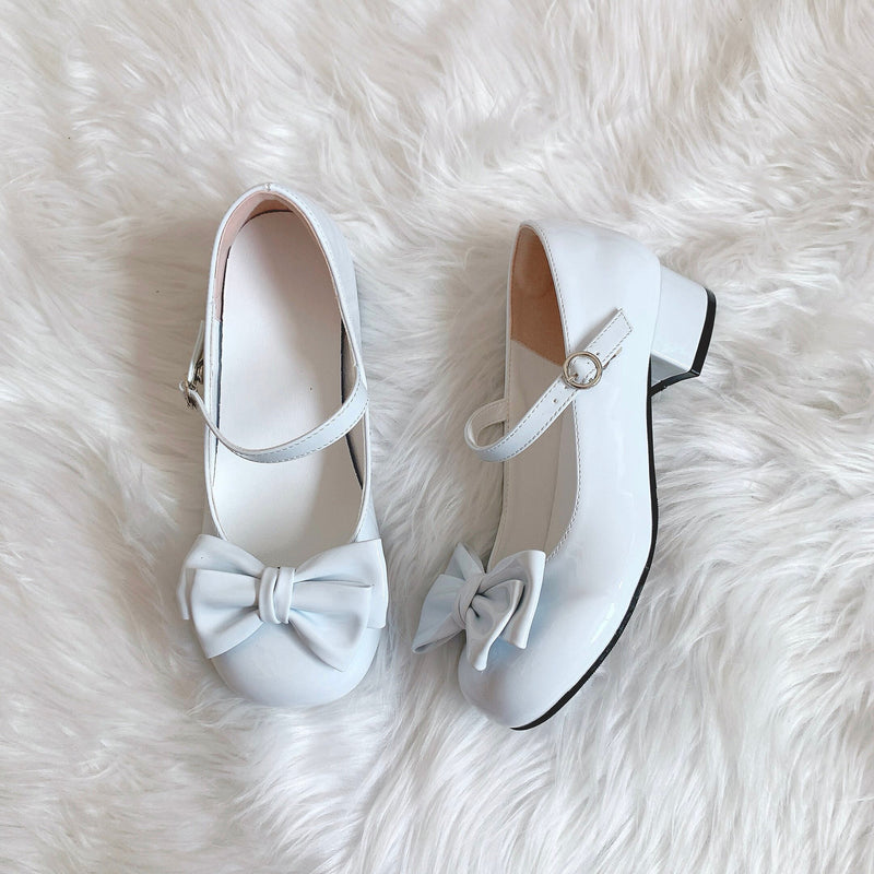 Tata Long Ear - Long Ear Manor - Bow Mary Jane Shoes