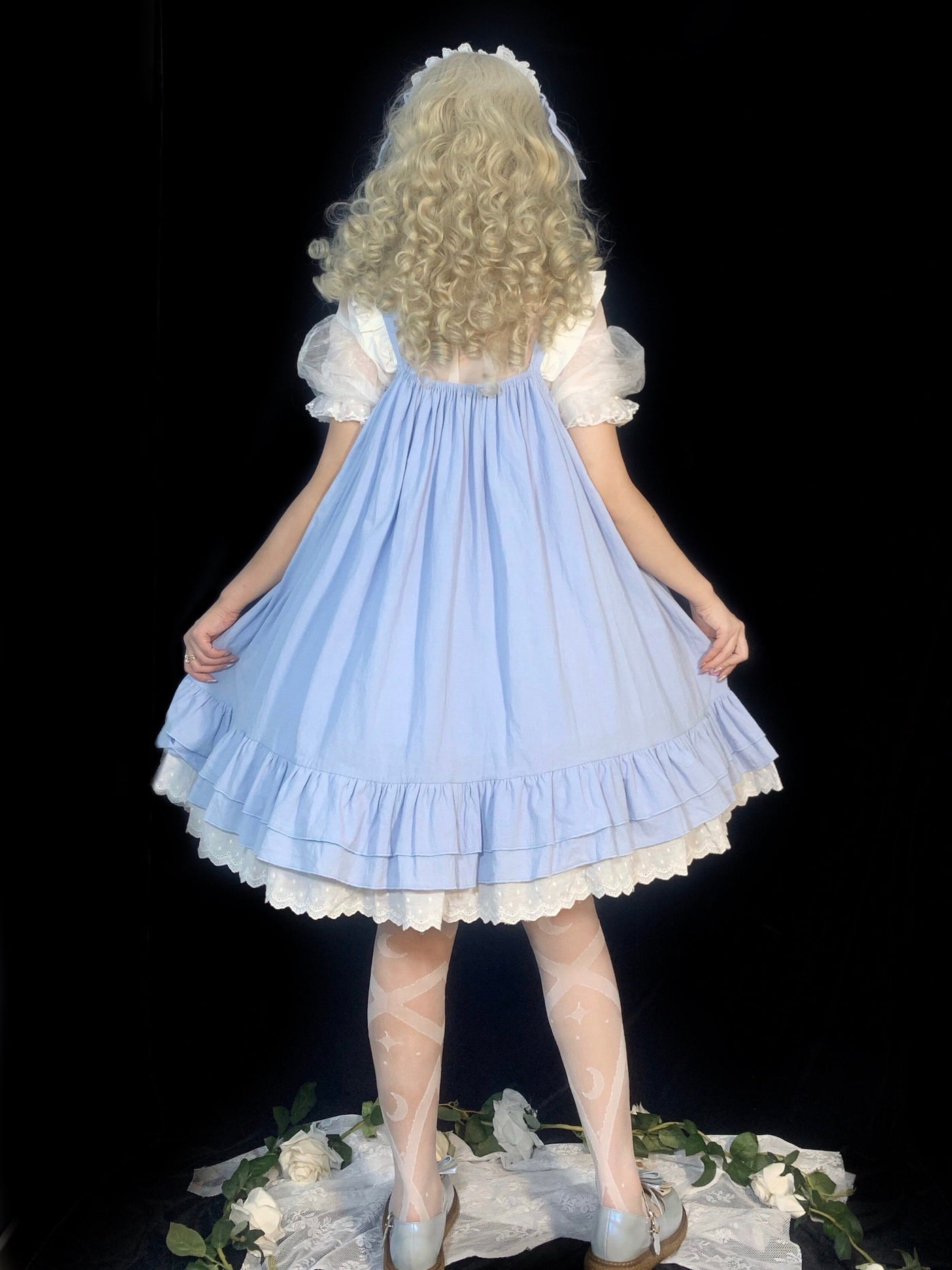Tata Long Ear - Cute Ghost - Solid-Colour JSK Dress