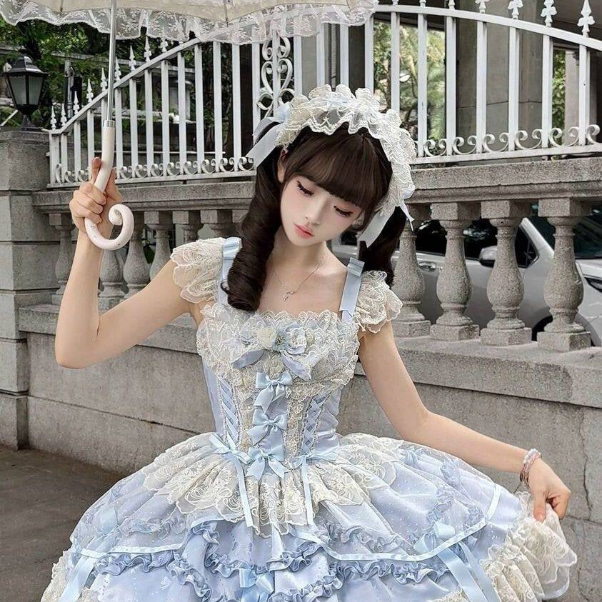 White Sugar Girl - Dreaming Butterfly - Ballet JSK Dress