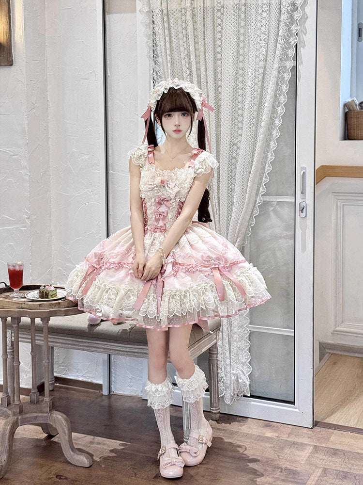 White Sugar Girl - Dreaming Butterfly - Ballet JSK Dress
