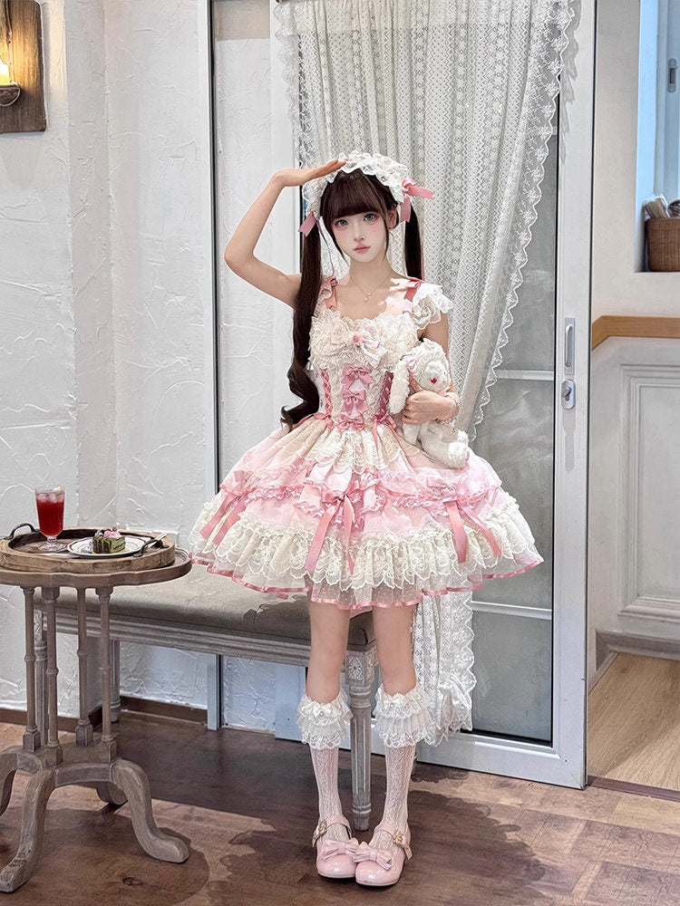 White Sugar Girl - Dreaming Butterfly - Ballet JSK Dress