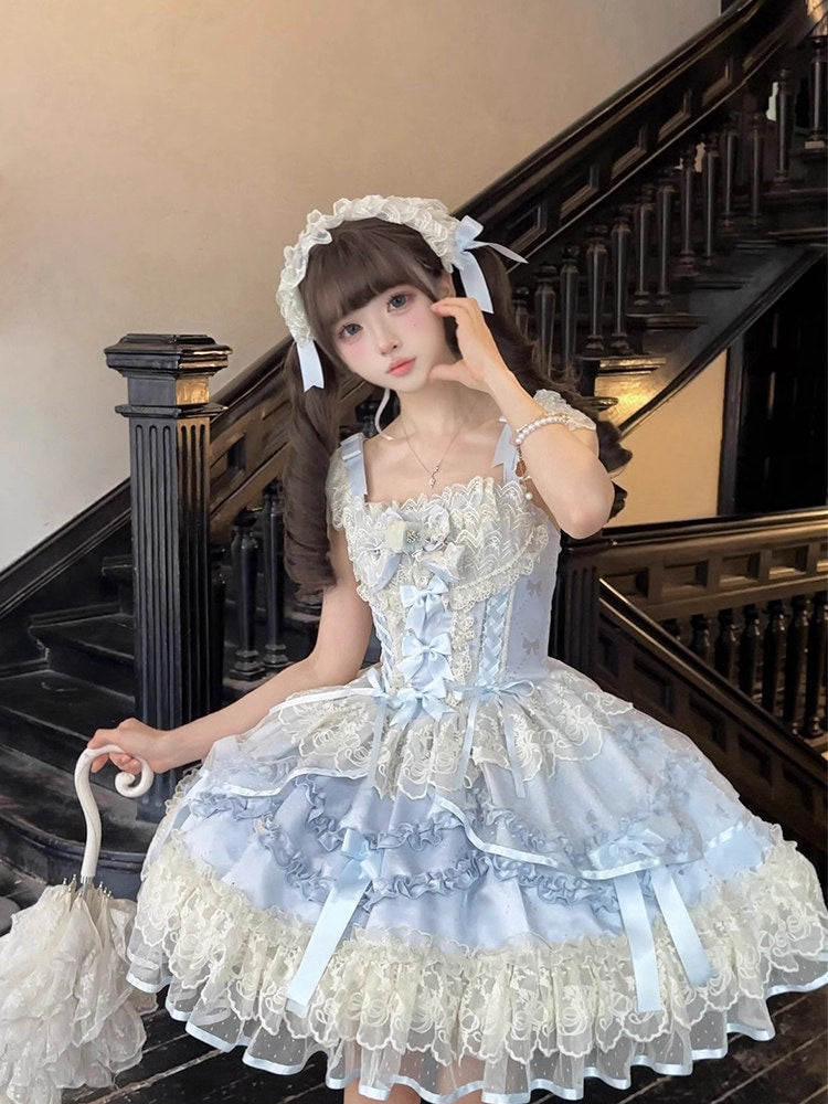 White Sugar Girl - Dreaming Butterfly - Ballet JSK Dress
