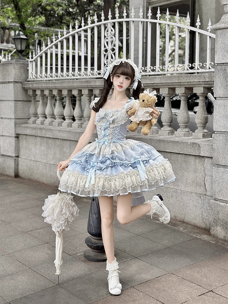 White Sugar Girl - Dreaming Butterfly - Ballet JSK Dress