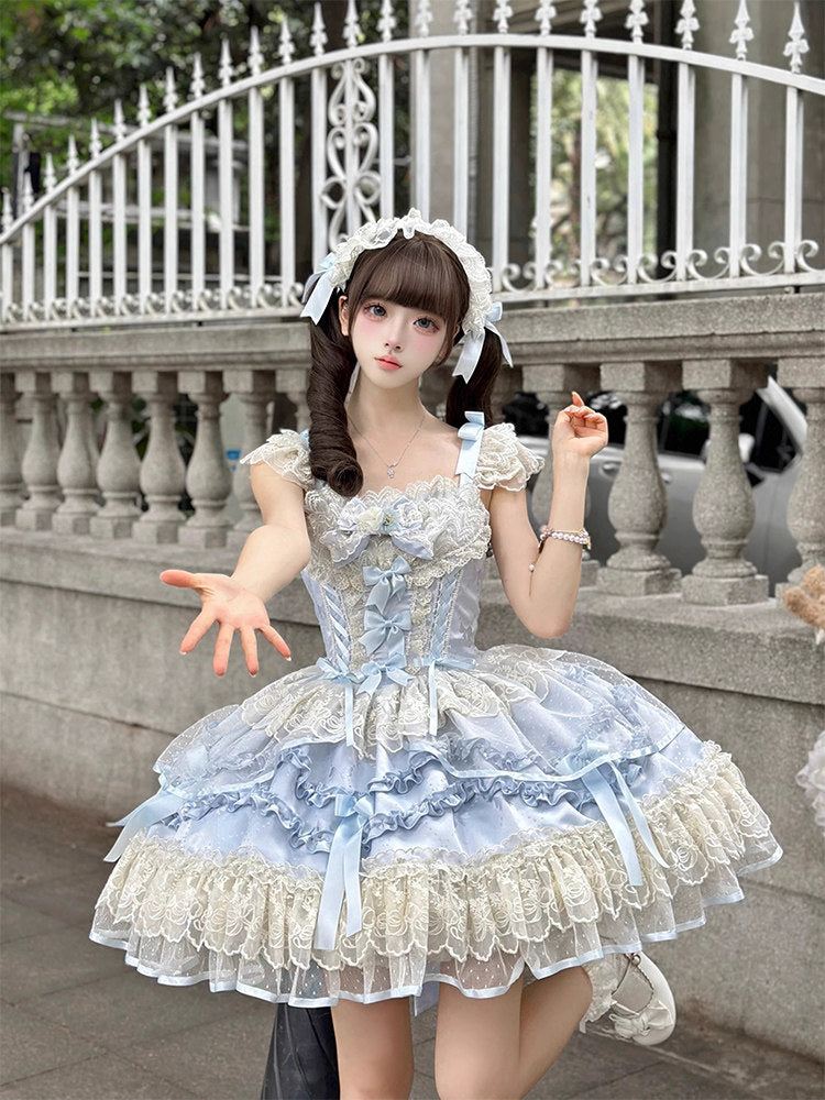 White Sugar Girl - Dreaming Butterfly - Ballet JSK Dress