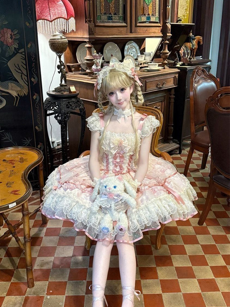 White Sugar Girl - Dreaming Butterfly - Ballet JSK Dress