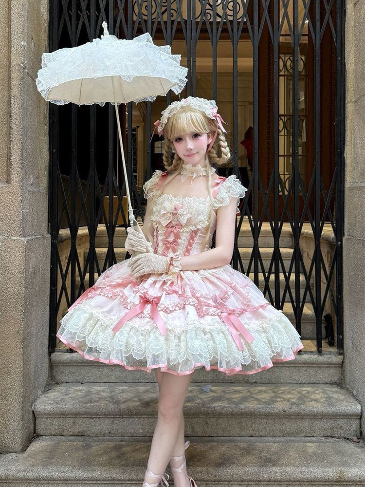 White Sugar Girl - Dreaming Butterfly - Ballet JSK Dress