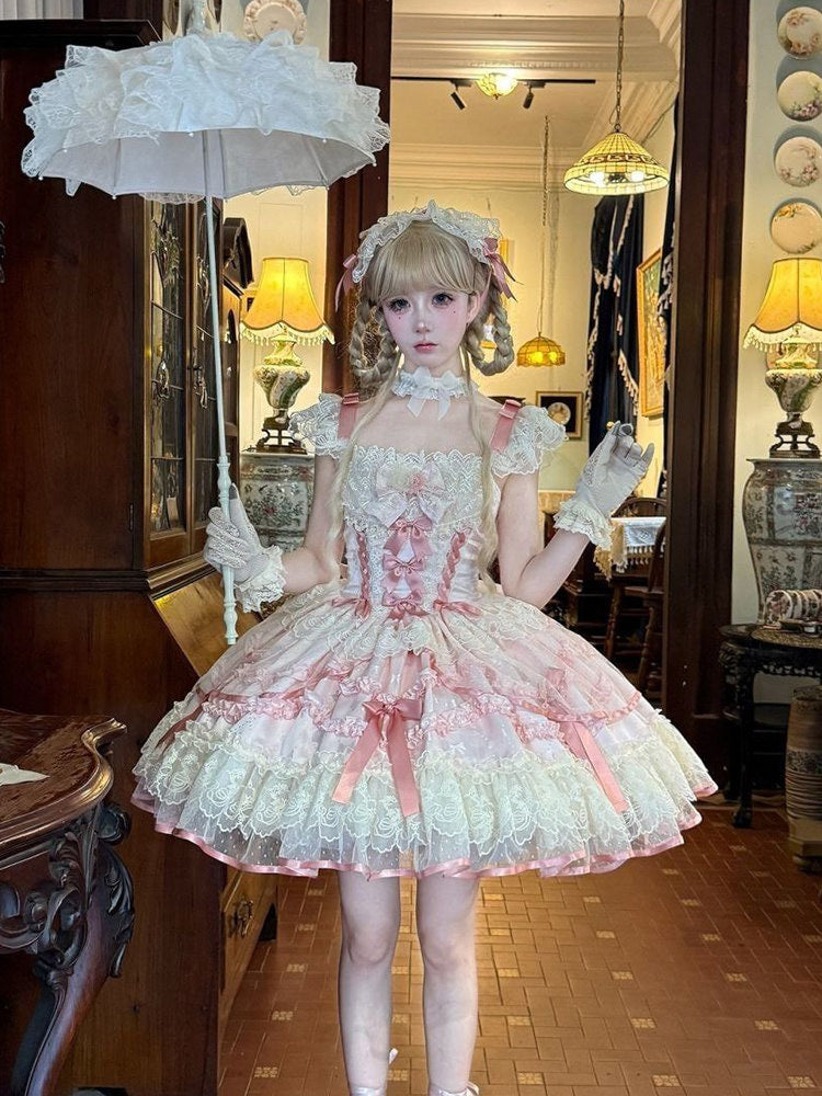 White Sugar Girl - Dreaming Butterfly - Ballet JSK Dress
