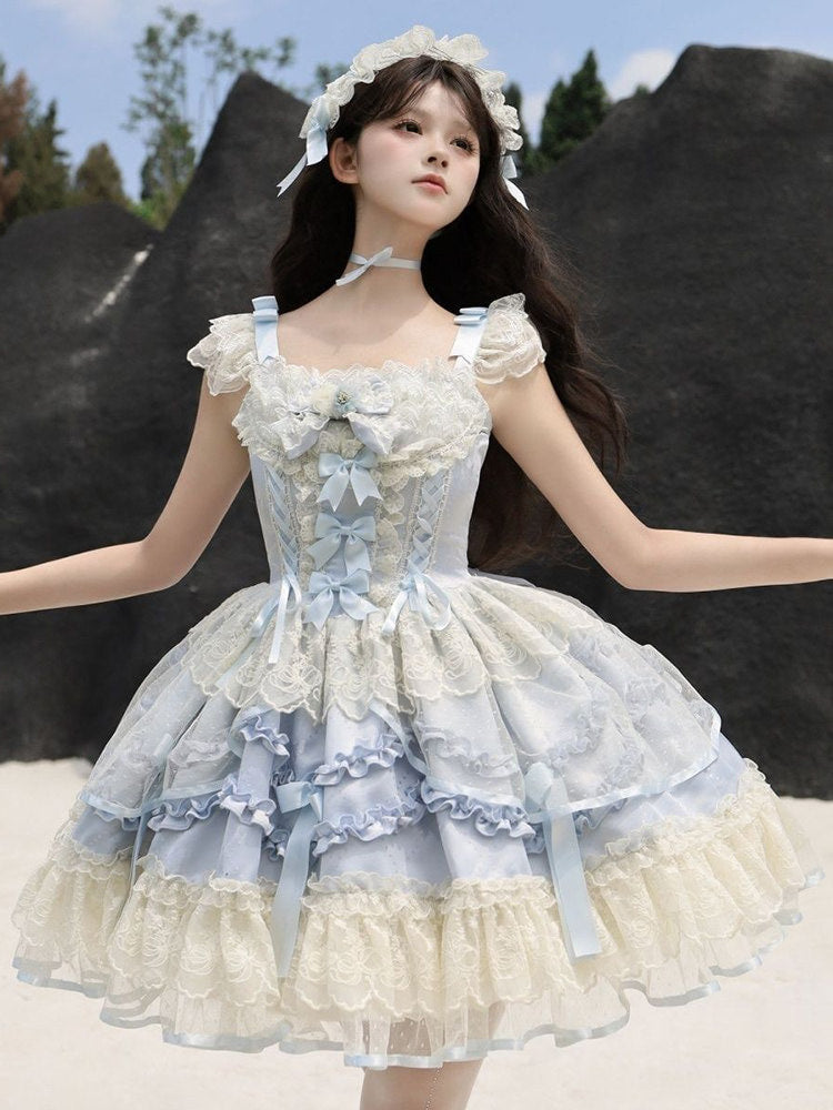 White Sugar Girl - Dreaming Butterfly - Ballet JSK Dress