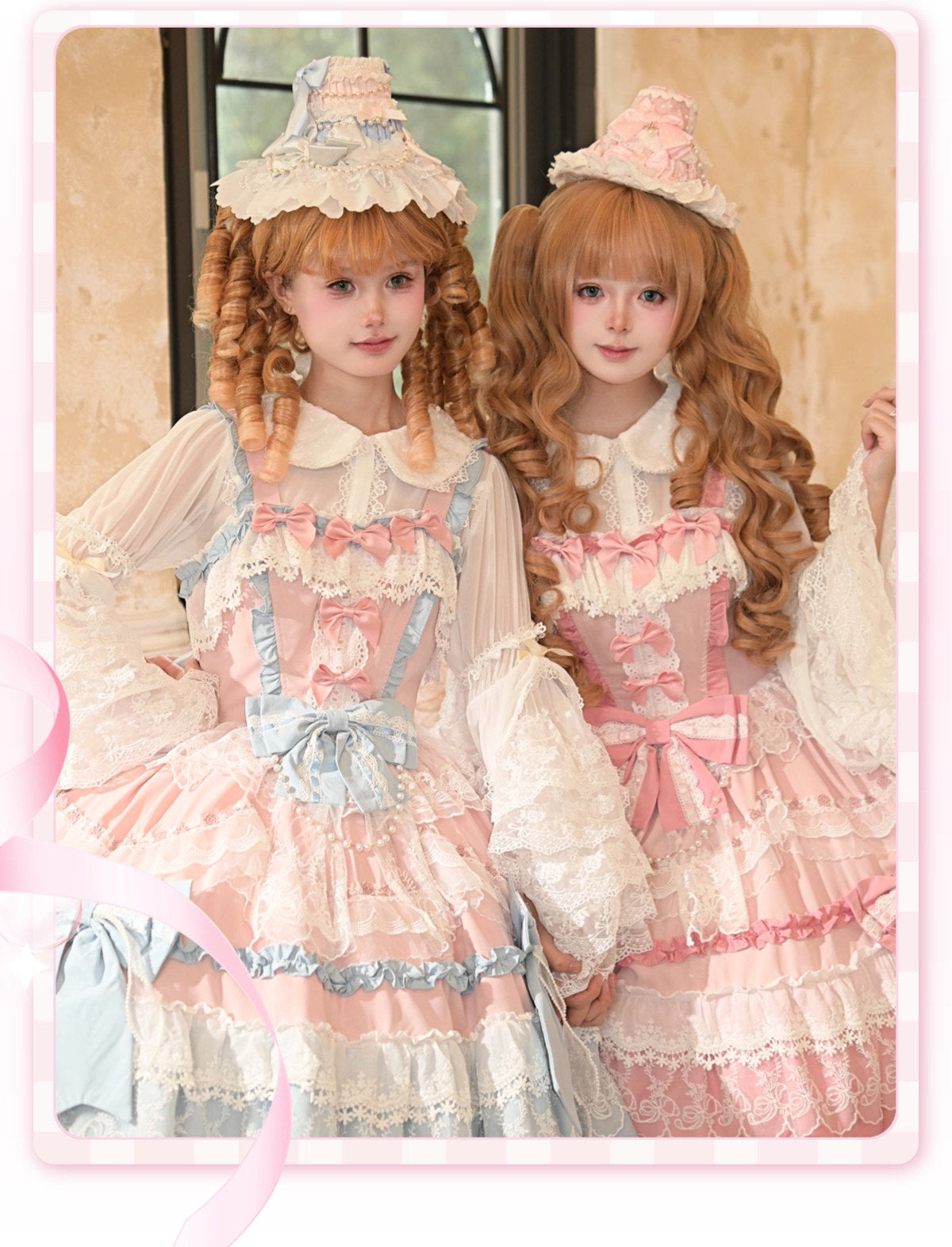 Qianmu Original - Maiden's Whispers - Tiered Princess JSK