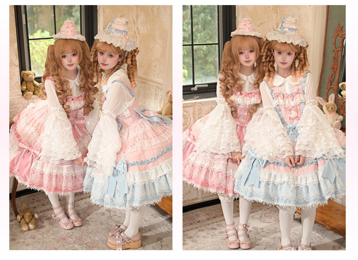 Qianmu Original - Maiden's Whispers - Tiered Princess JSK