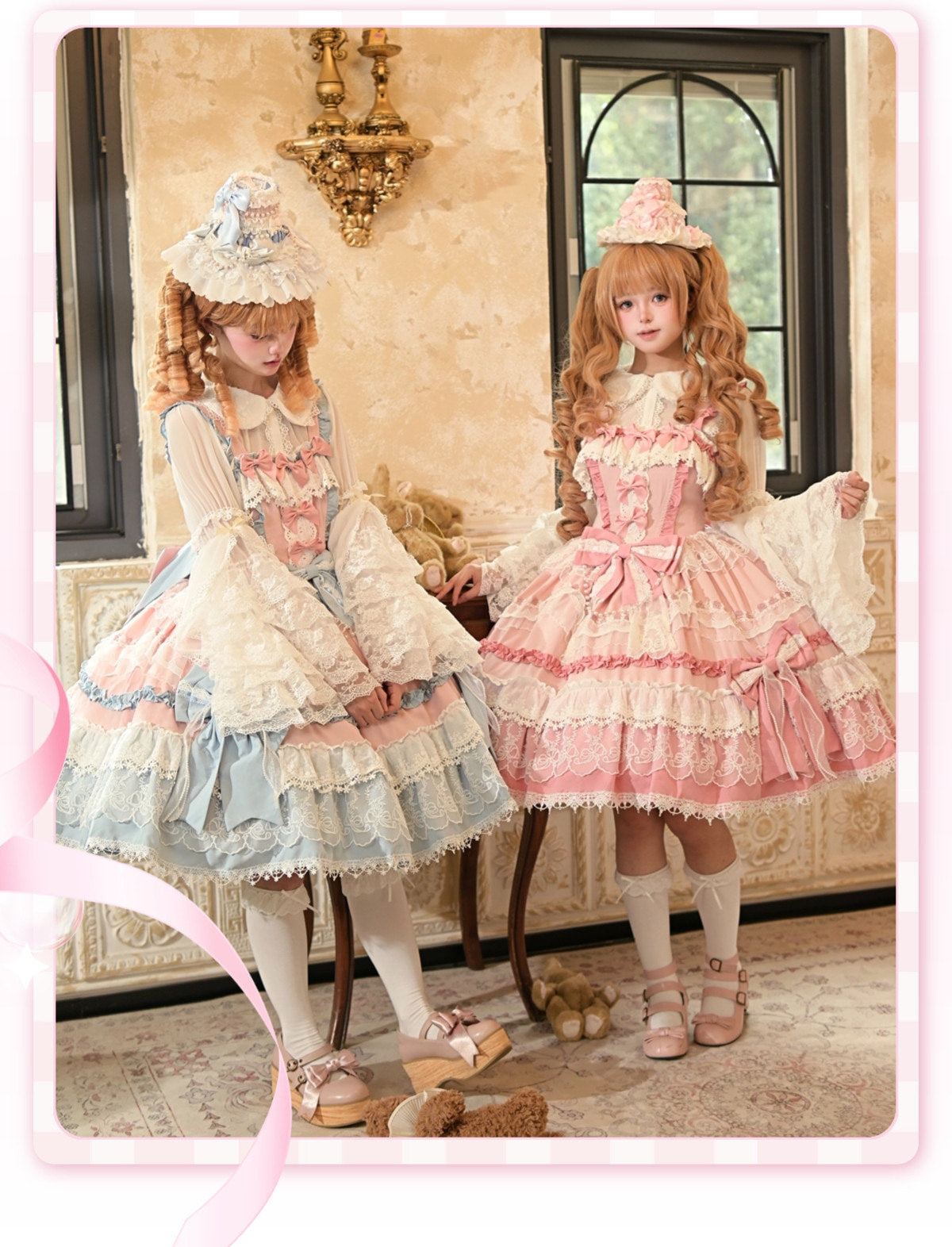 Qianmu Original - Maiden's Whispers - Tiered Princess JSK