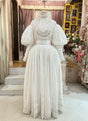 White long skirt set full payment / XS