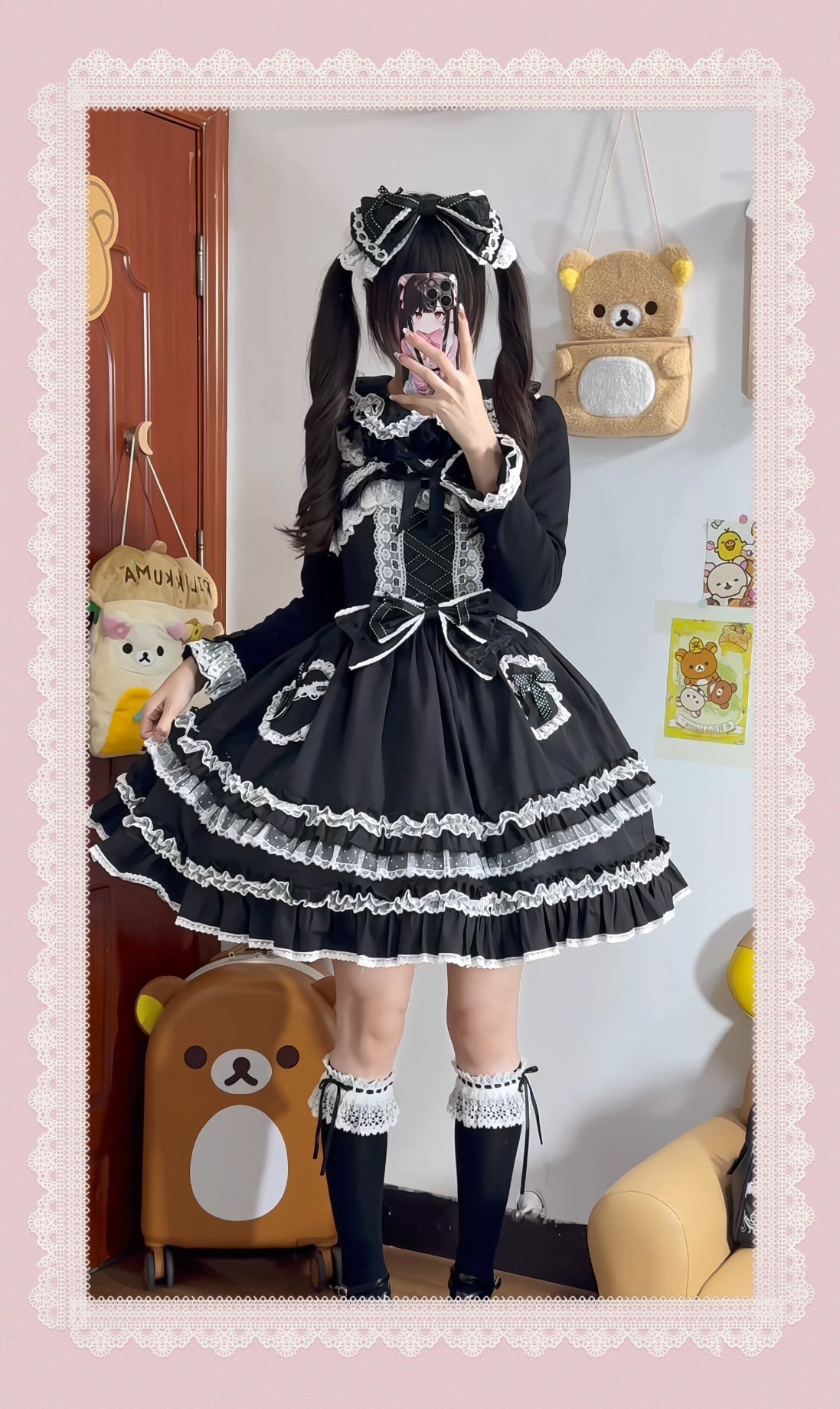 Garrot Bunny - Sweet Donut - Long-Sleeve Inner Layer with Fleece-Lined Options