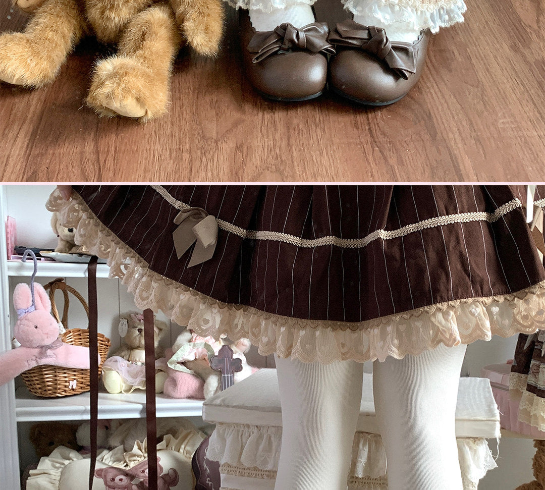 roji roji - Pom-Pom Lace - Socks with Handmade Pom-Poms