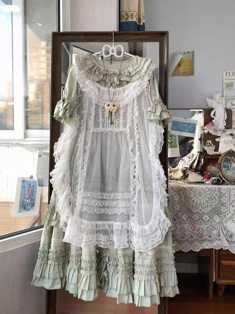 Sweetheart Dream Machine - Point Tulle - White Lace-Edged Tulle Overlay