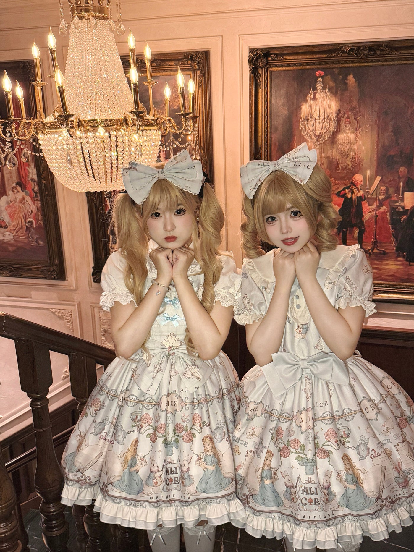 Doll Poetry - Alice in Wonderland - OP / JSK Dress with Ruffled Trims