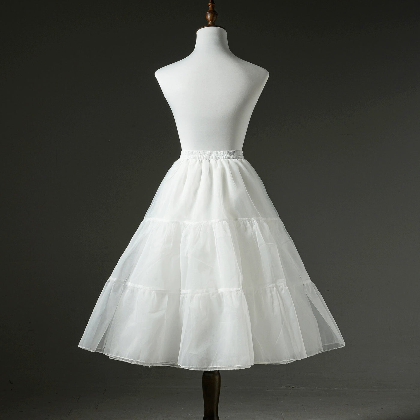 Caged Bird Hotel - Extra-Long Four-Layer - Glossy Gauze Lolita Petticoat