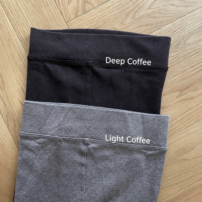 Coffee color reference: Deep Coffee and Light Coffee