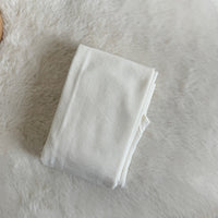 Gray Cotton Fleece-Lined Tights - Basic Winter Lolita Leggings - Milky White / 500D No Fleece