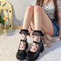 Black Lace Heart / One Size