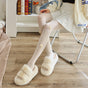 Cream White Rice Bow Velvet / One Size
