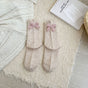 Oatmeal Heel Bow / One Size