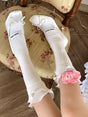 White Ruffle / One Size