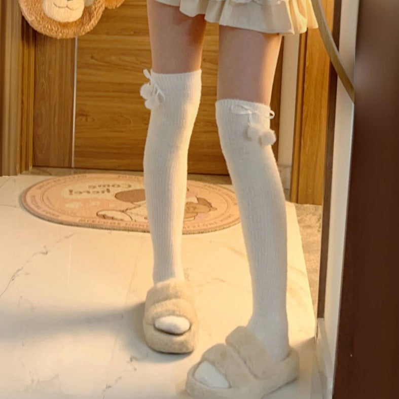 LolitaFetch Essentials Ruffle Plush Fleece-Lined Sleep Socks - image 13