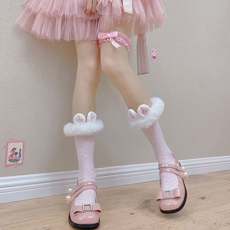 LolitaFetch Essentials Ruffle Plush Fleece-Lined Sleep Socks - image 16