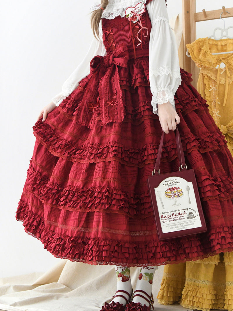 MONO GIRL - Little Bear Tiers - Cotton JSK Dress — product photo