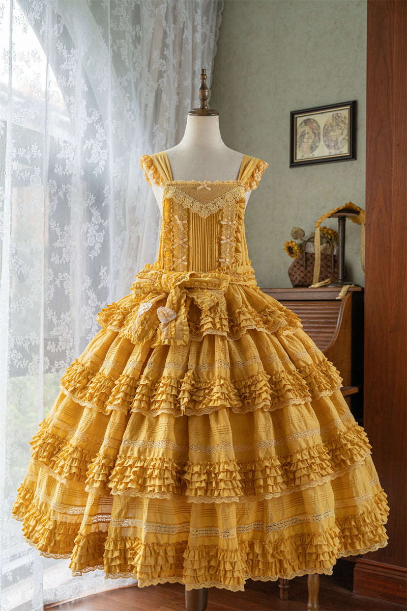 MONO GIRL - Little Bear Tiers - Cotton JSK Dress — original supplier detail