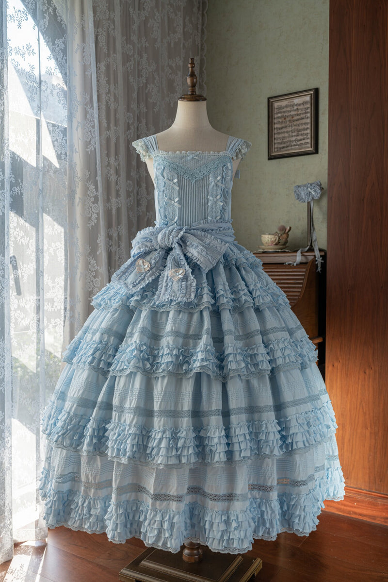 MONO GIRL - Little Bear Tiers - Cotton JSK Dress — original supplier detail