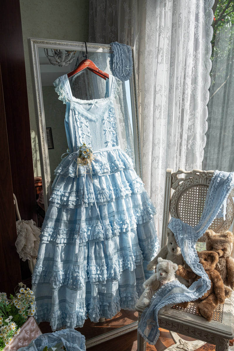 MONO GIRL - Little Bear Tiers - Cotton JSK Dress — original supplier detail