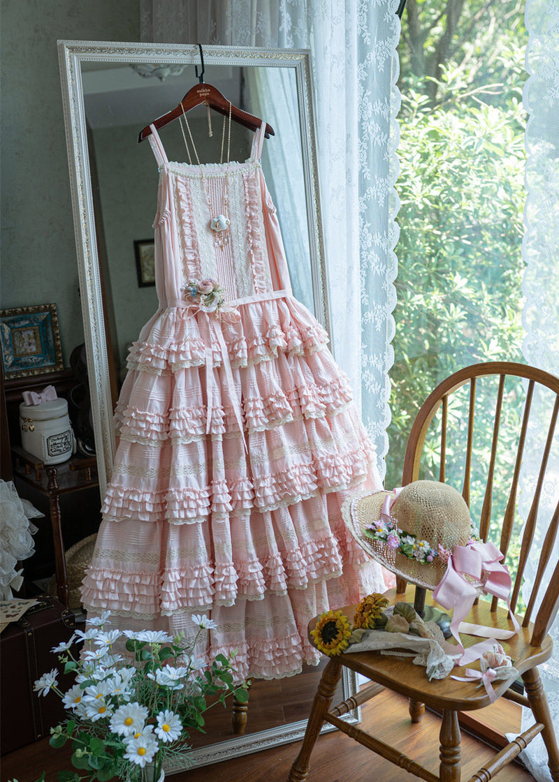 MONO GIRL - Little Bear Tiers - Cotton JSK Dress — original supplier detail