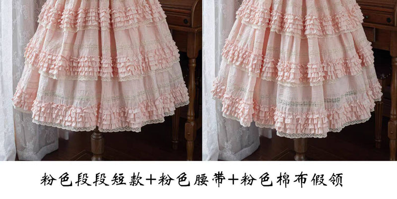 MONO GIRL - Little Bear Tiers - Cotton JSK Dress — original supplier detail