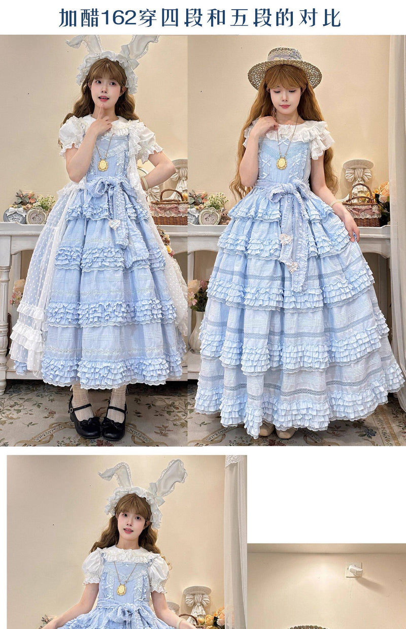 MONO GIRL - Little Bear Tiers - Cotton JSK Dress — original supplier detail