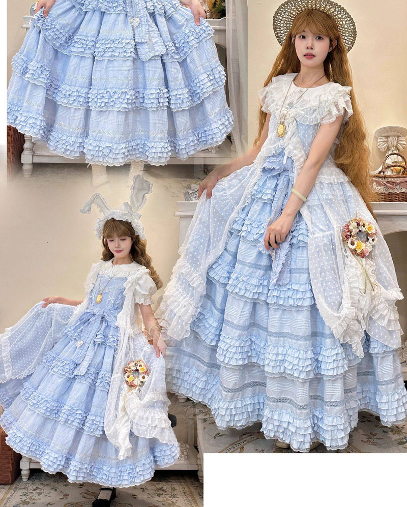 MONO GIRL - Little Bear Tiers - Cotton JSK Dress — original supplier detail