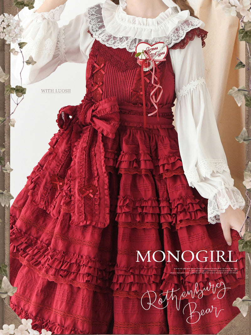 MONO GIRL - Little Bear Tiers - Cotton JSK Dress — original supplier detail