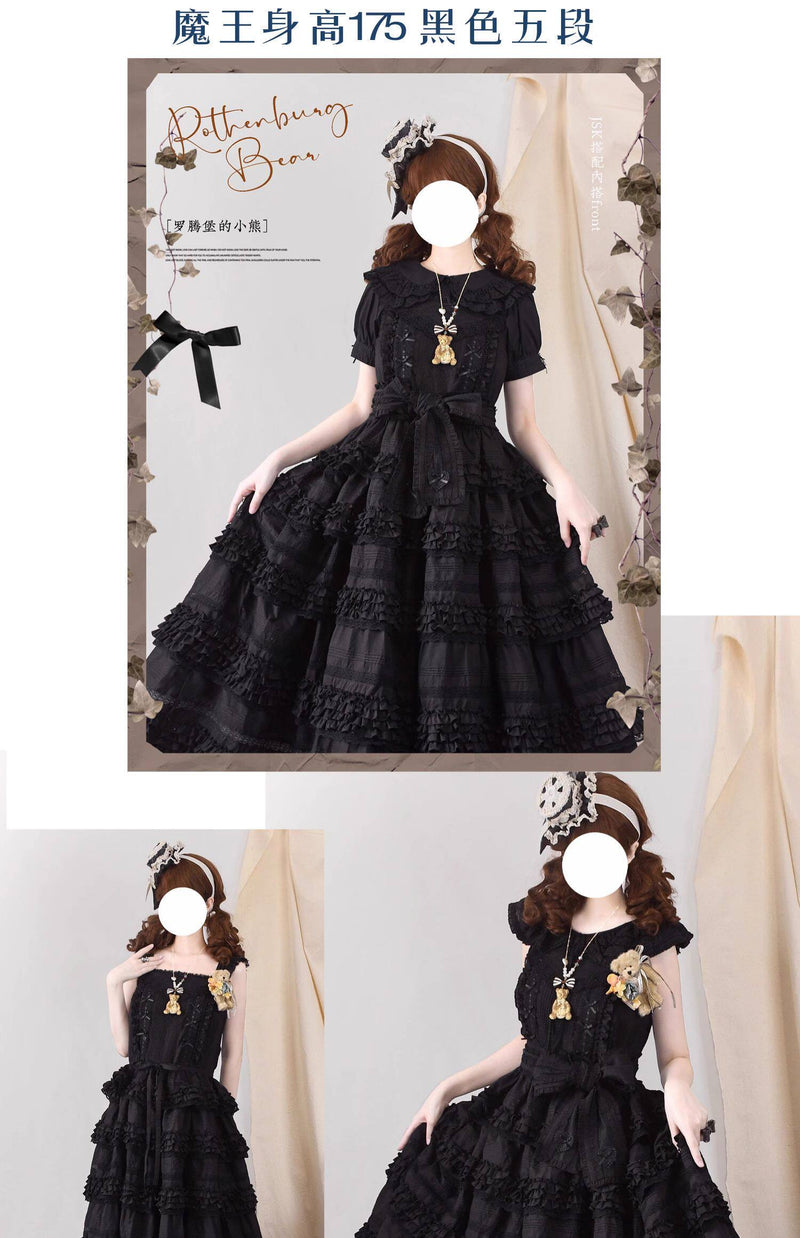 MONO GIRL - Little Bear Tiers - Cotton JSK Dress — original supplier detail