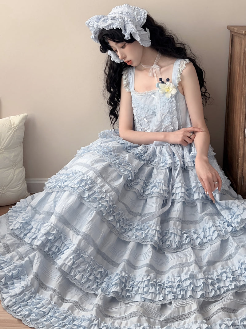MONO GIRL - Little Bear Tiers - Cotton JSK Dress — original supplier detail