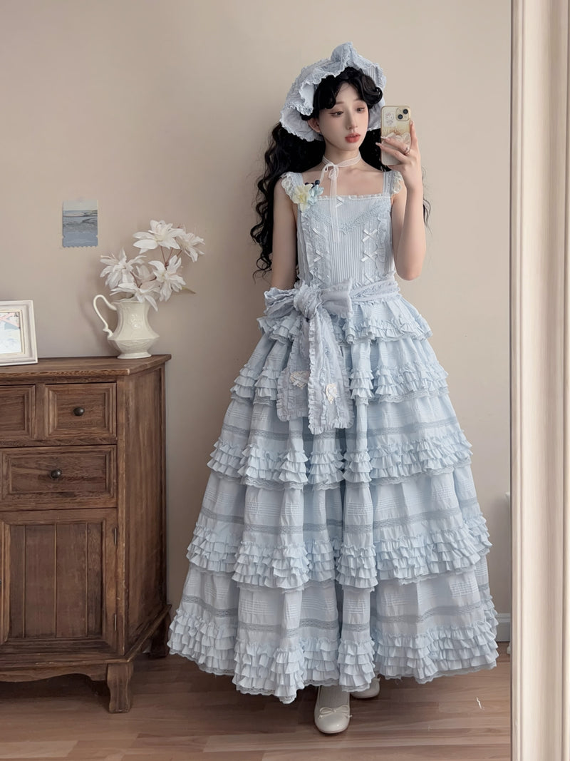 MONO GIRL - Little Bear Tiers - Cotton JSK Dress — original supplier detail