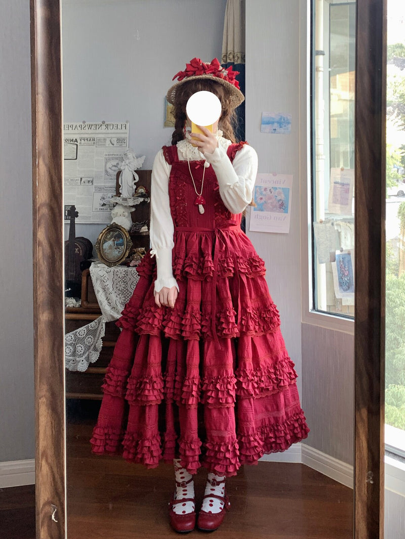 MONO GIRL - Little Bear Tiers - Cotton JSK Dress — original supplier detail