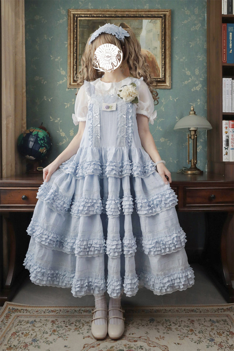 MONO GIRL - Little Bear Tiers - Cotton JSK Dress — original supplier detail