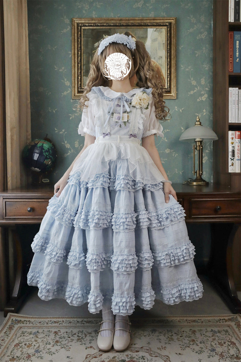 MONO GIRL - Little Bear Tiers - Cotton JSK Dress — original supplier detail