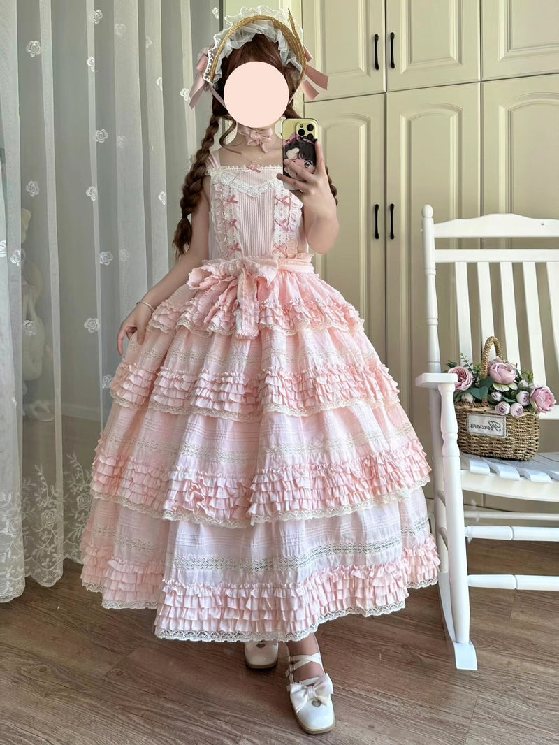 MONO GIRL - Little Bear Tiers - Cotton JSK Dress — original supplier detail