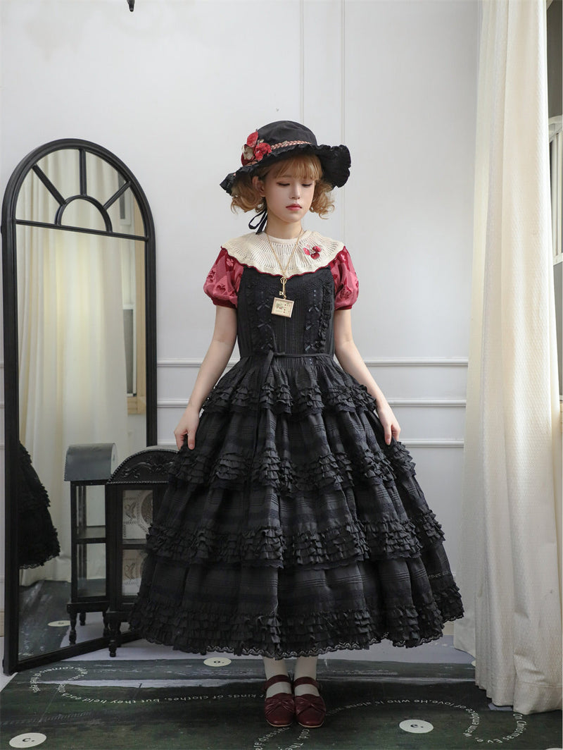 MONO GIRL - Little Bear Tiers - Cotton JSK Dress — original supplier detail