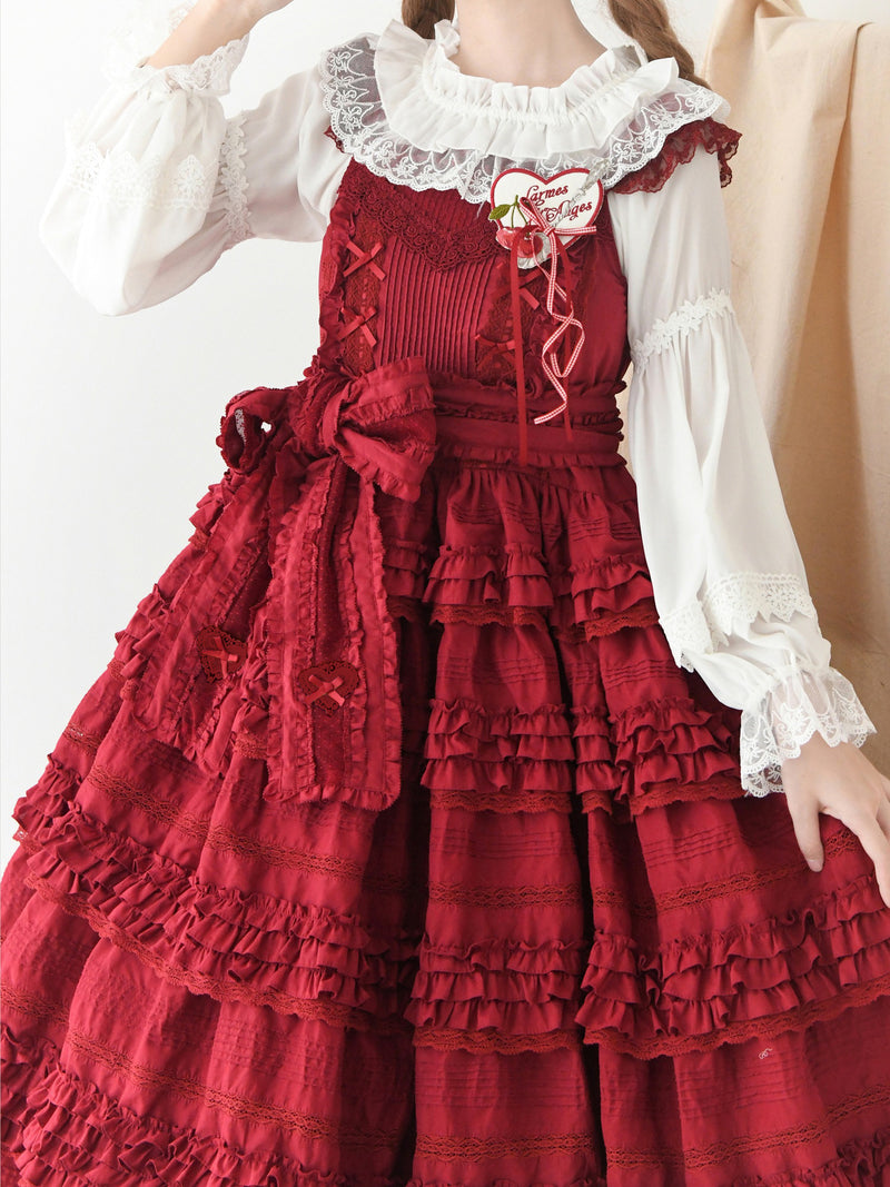 MONO GIRL - Little Bear Tiers - Cotton JSK Dress — option photo