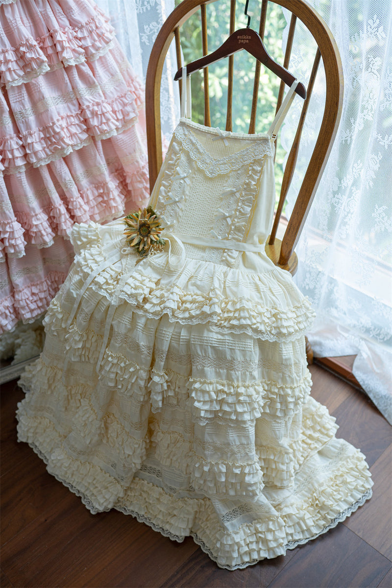 MONO GIRL - Little Bear Tiers - Cotton JSK Dress — option photo