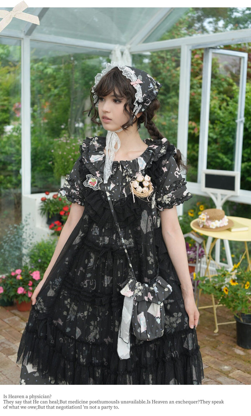 Plum Tree - Remembering Spring Notes - Cotton Floral OP Dress — original supplier detail