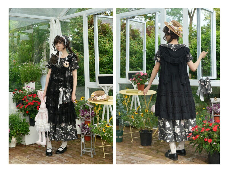 Plum Tree - Remembering Spring Notes - Cotton Floral OP Dress — original supplier detail